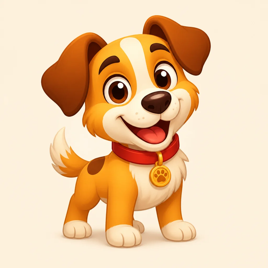 O apelo visual dos personagens caninos em animações e jogos casuais mobile